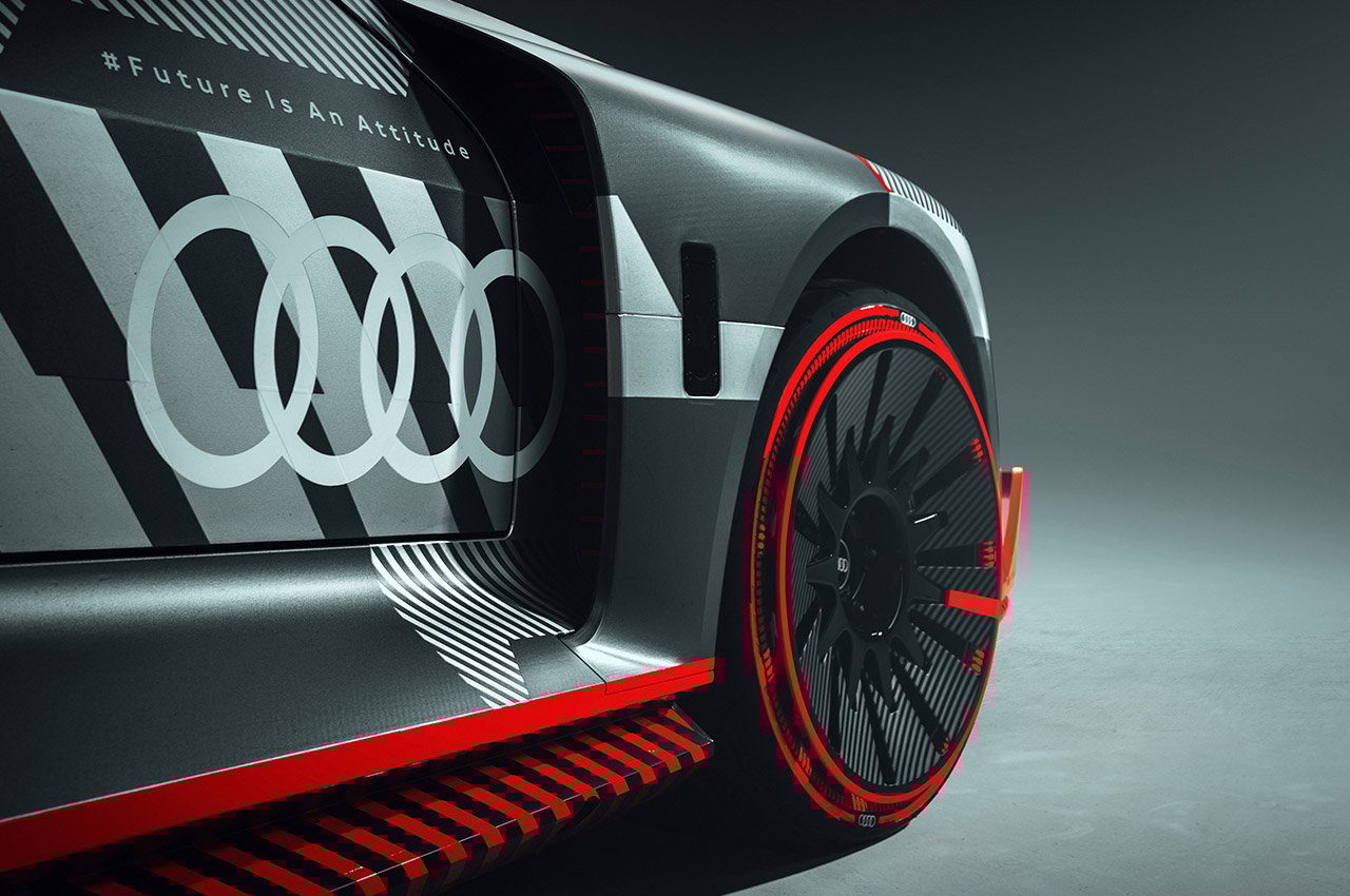 audi，S1 HOONITRON，Automobile design，Streamlined design，ELECTRIKHANA，