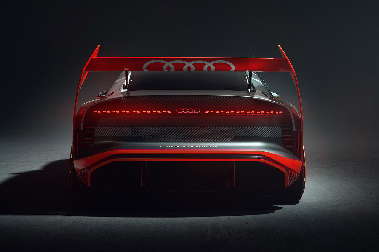 audi，S1 HOONITRON，Automobile design，Streamlined design，ELECTRIKHANA，