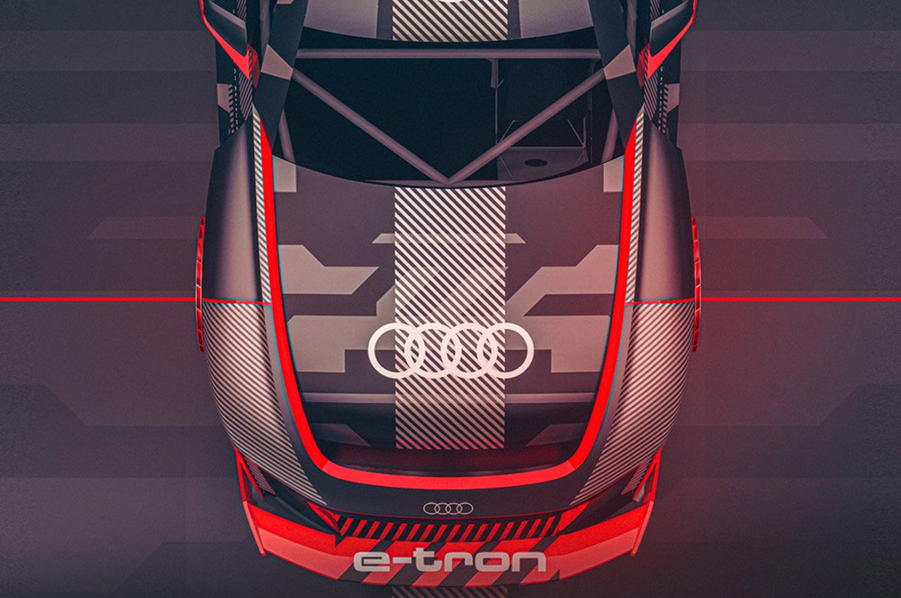 audi，S1 HOONITRON，Automobile design，Streamlined design，ELECTRIKHANA，