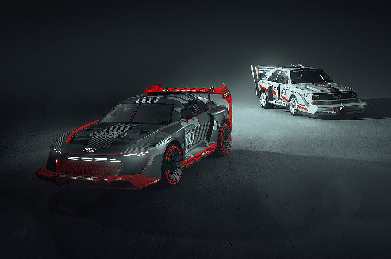 audi，S1 HOONITRON，Automobile design，Streamlined design，ELECTRIKHANA，