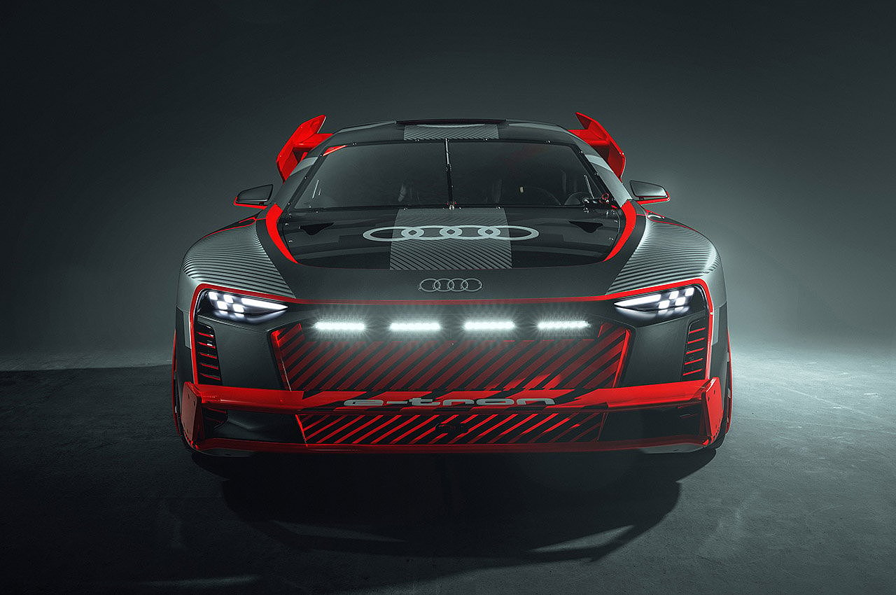 audi，S1 HOONITRON，汽车设计，流线型设计，ELECTRIKHANA，