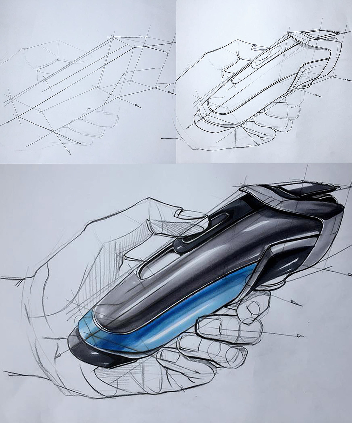Hand drawn，manuscript，industrial design，Line，