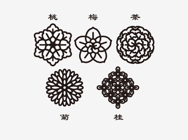 drink tea，ice，Flower ice tray，teacup，colloid，