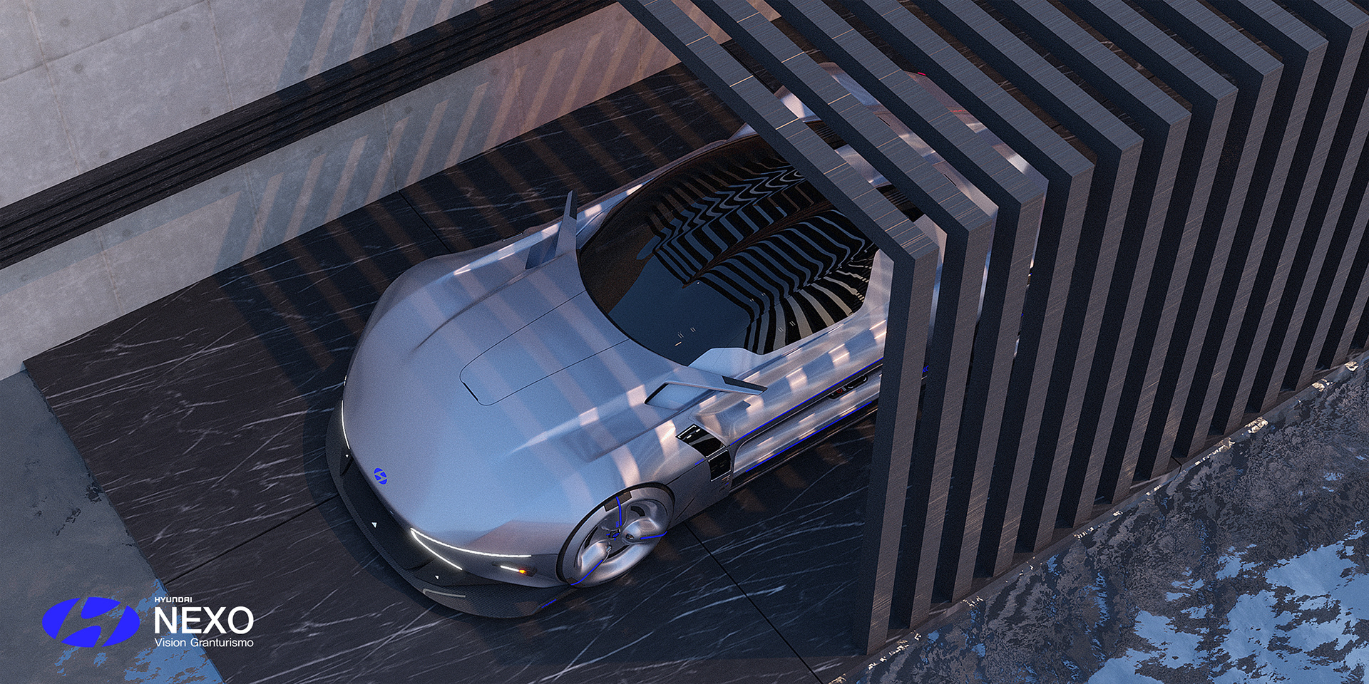 Bumsoo Kim，NEXO，Automobile design，conceptual design，Streamlined design，Modular design，