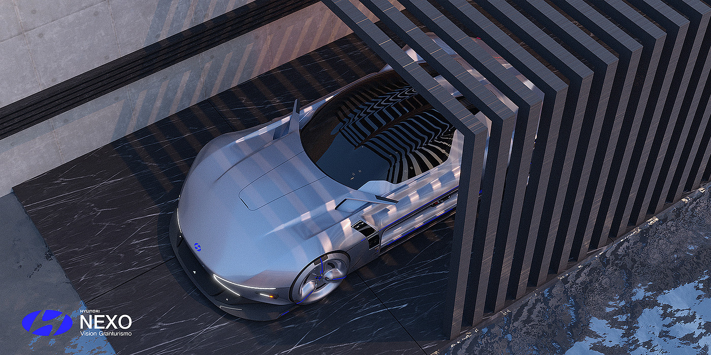 Bumsoo Kim，NEXO，Automobile design，conceptual design，Streamlined design，Modular design，