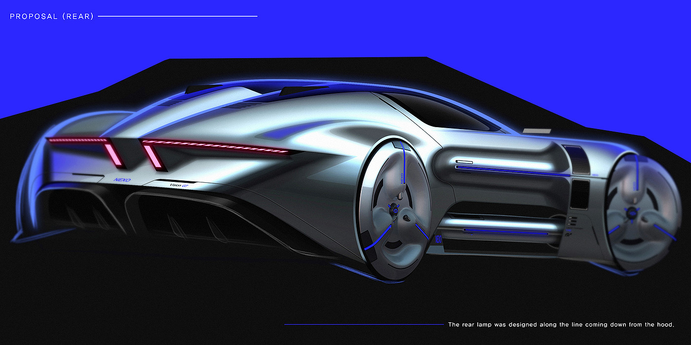 Bumsoo Kim，NEXO，Automobile design，conceptual design，Streamlined design，Modular design，