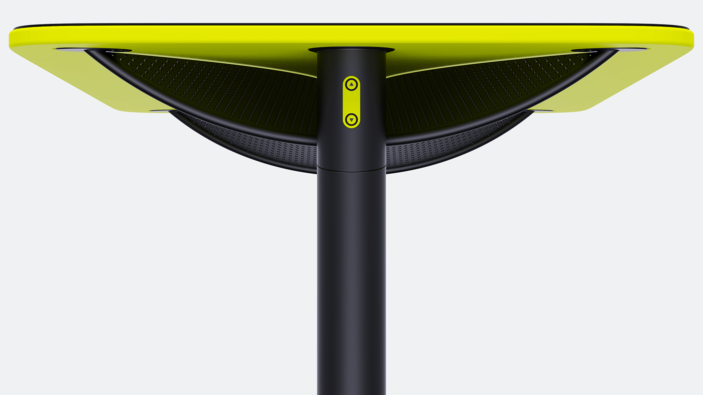 Albert Rakhimzhanov，Butterfly，Office furniture concept，product design，Ergonomics，Butterfly table and chair，