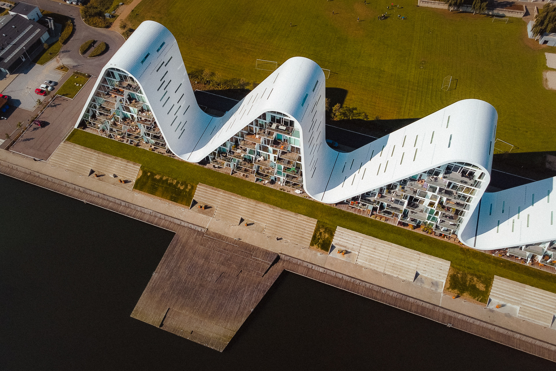 DYNAMIC FORMS，Architectural design，Bølgen，LEAF award，Civic Trust Award，