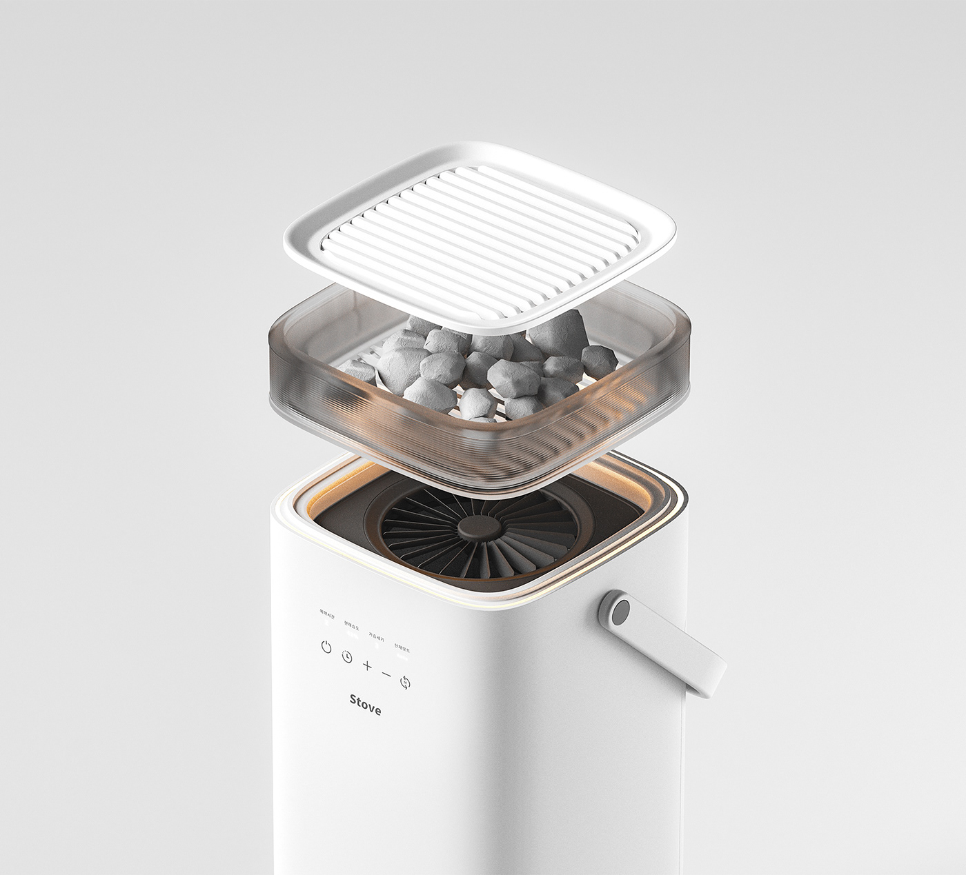 product design，Ultrasonic method，Natural design，Diffuser，Humidifier，