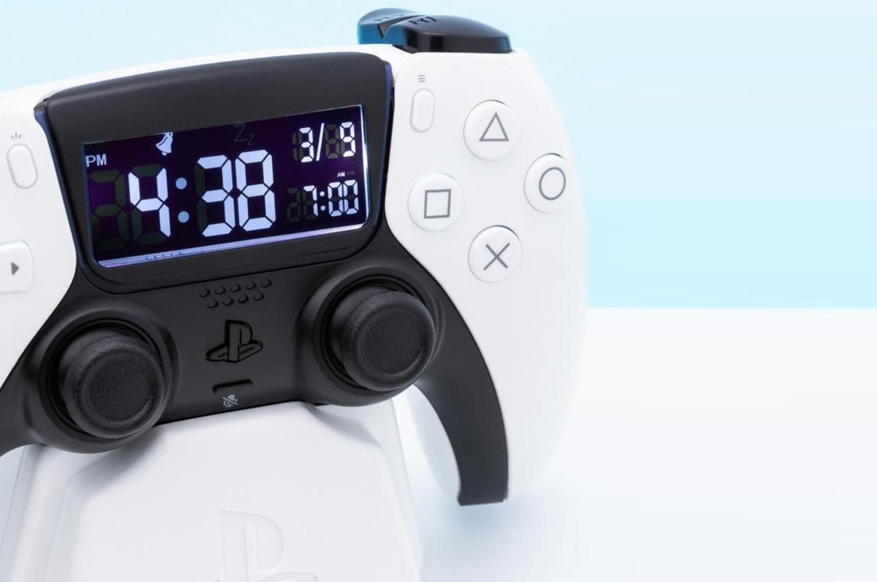 Firebox，Playstation 5，Controller alarm clock，product design，Functional alarm clock，