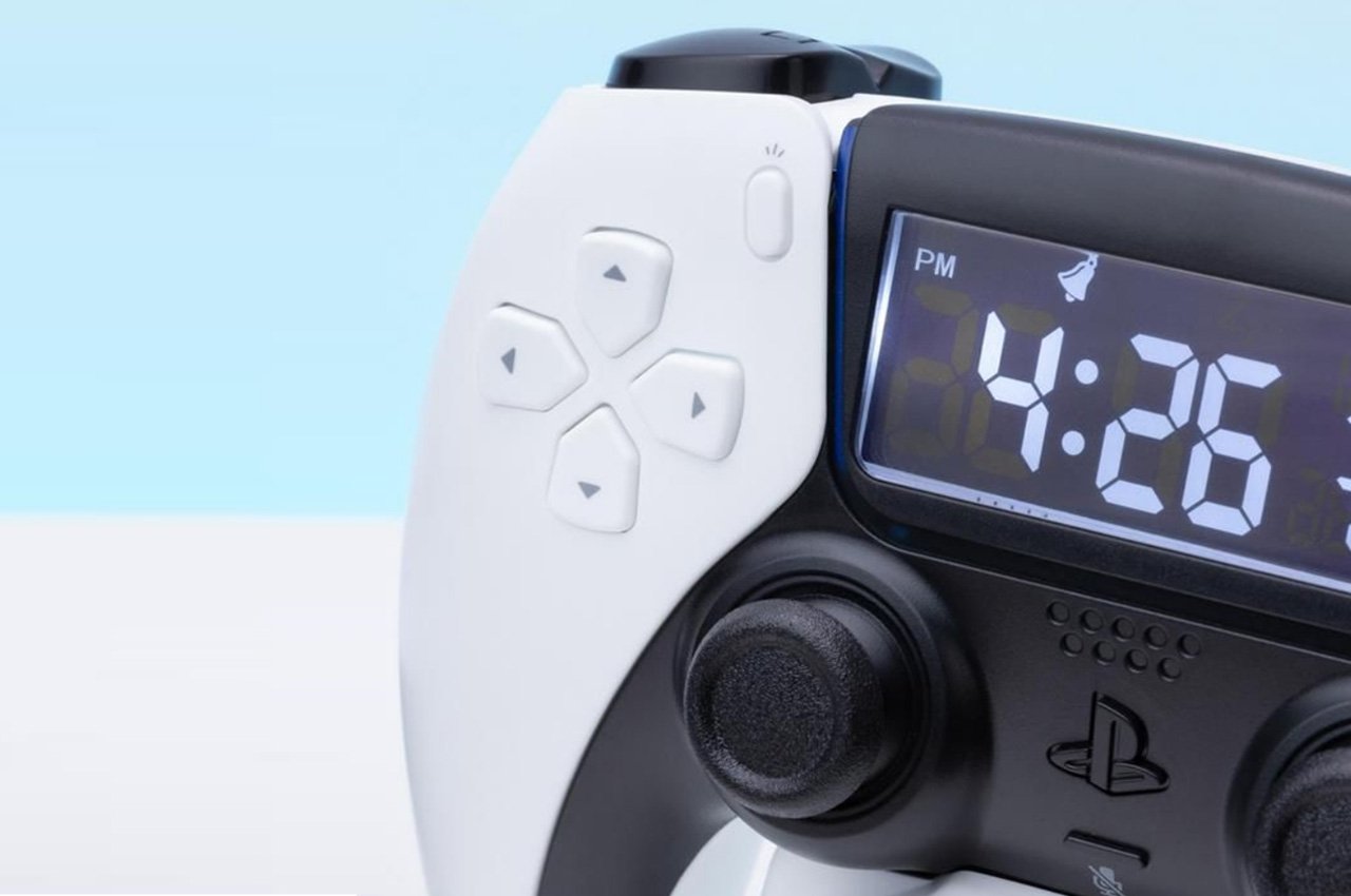 Firebox，Playstation 5，Controller alarm clock，product design，Functional alarm clock，