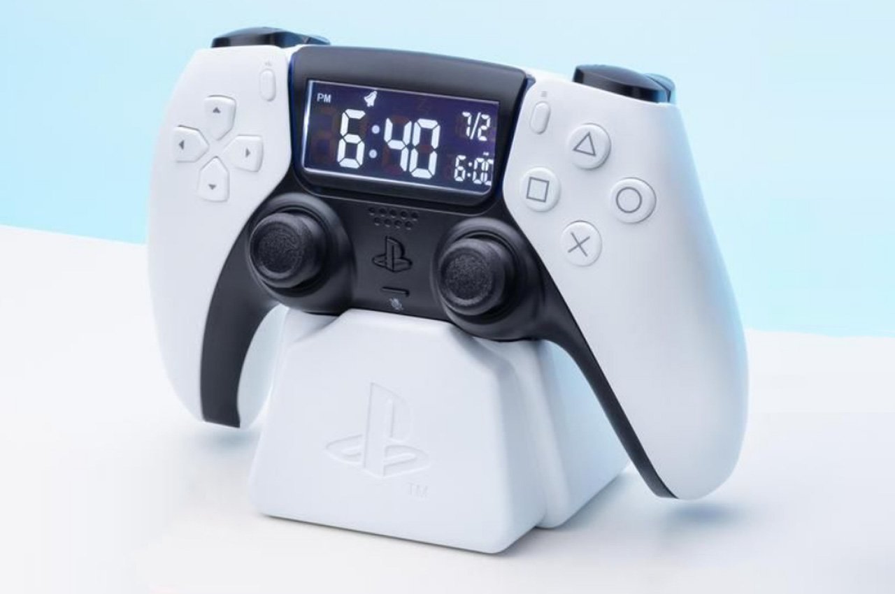 Firebox，Playstation 5，Controller alarm clock，product design，Functional alarm clock，