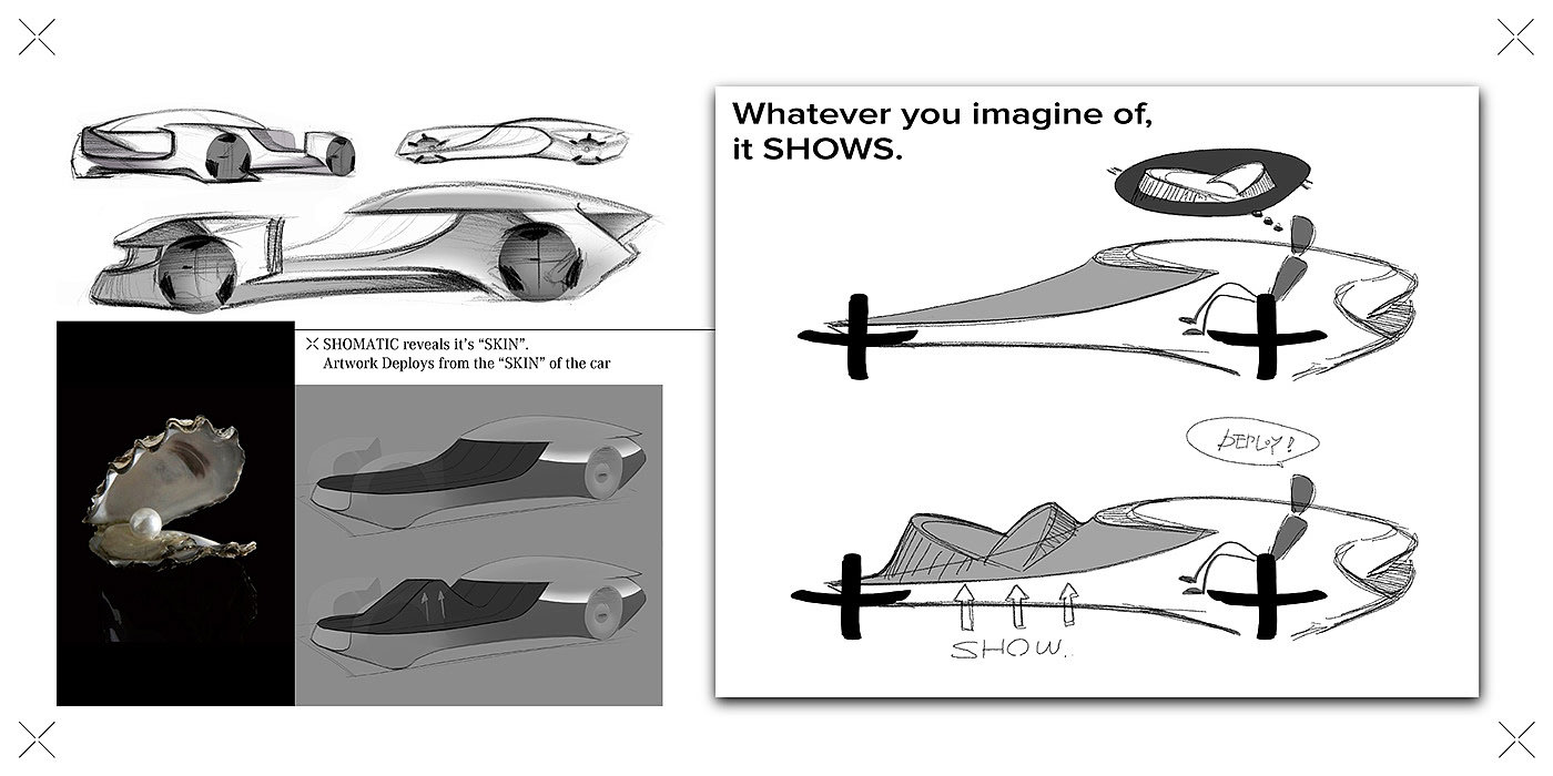 梅赛德斯，迈巴赫 SHOWMATIC，汽车设计，概念设计，流线型设计，
