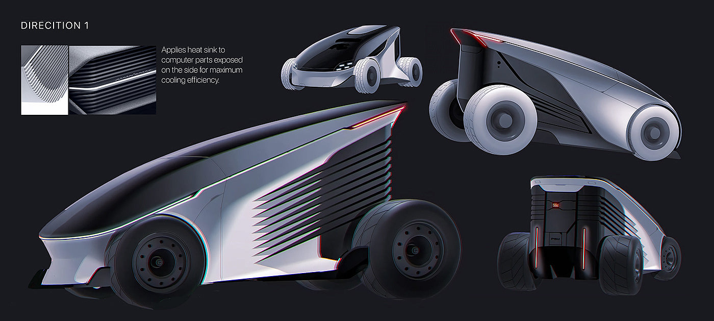 Sungjin Cho，sony，product design，Racing design，conceptual design，computer，Ergonomics，