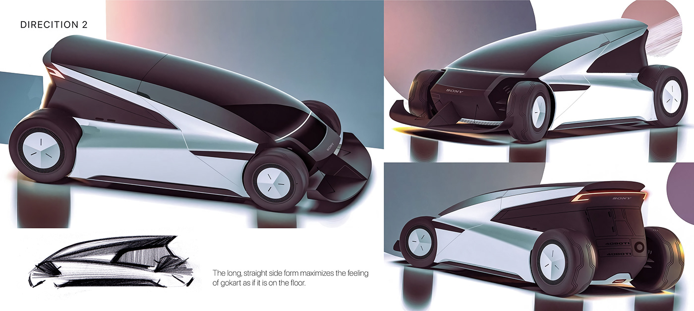 Sungjin Cho，sony，product design，Racing design，conceptual design，computer，Ergonomics，