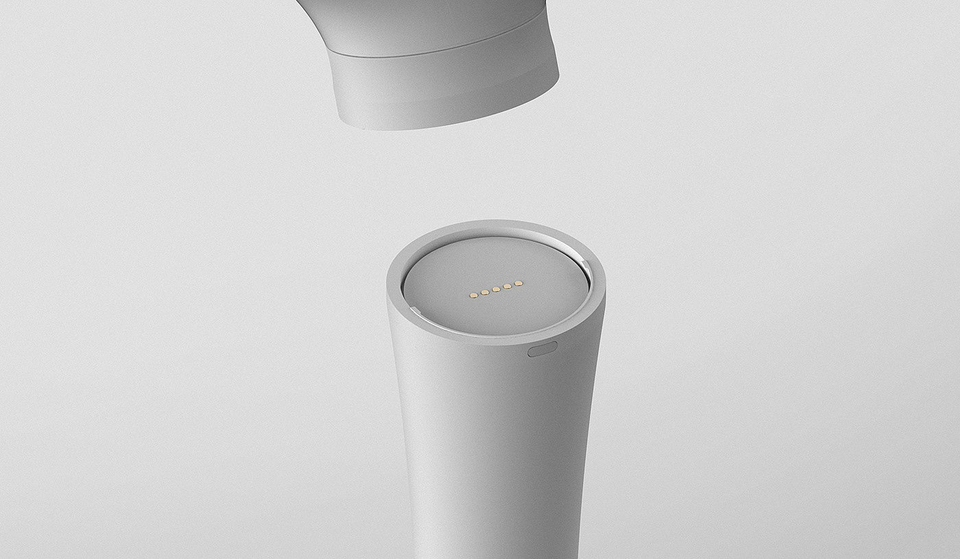 Junha Kam，aqua，product design，Natural vaporization humidifier，Simple design，