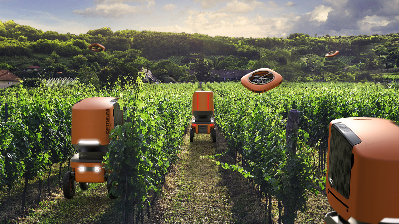 artificial intelligence，Farm robot，product design，Intelligent design，