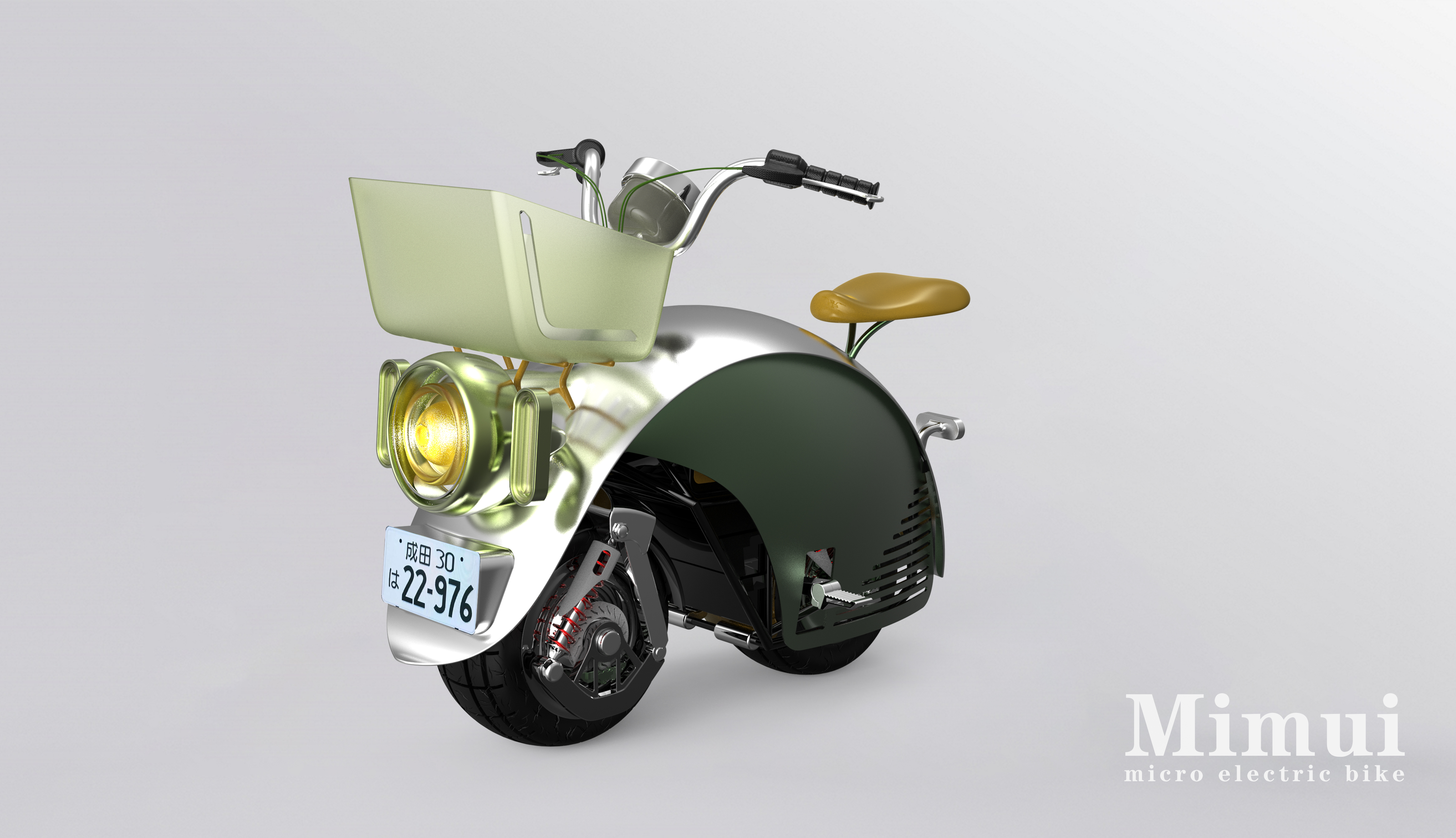 Beetle electric moped，