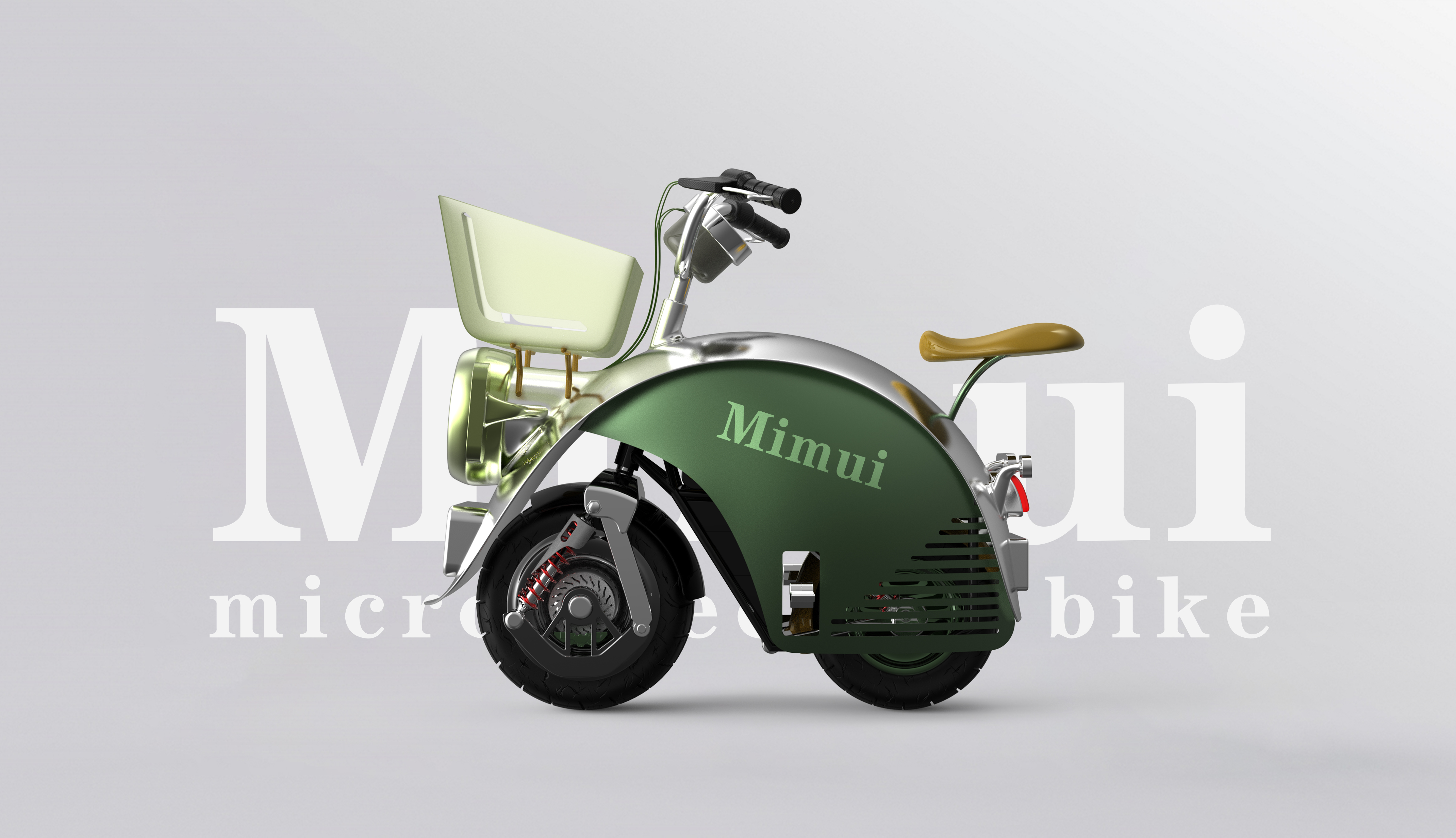 Beetle electric moped，