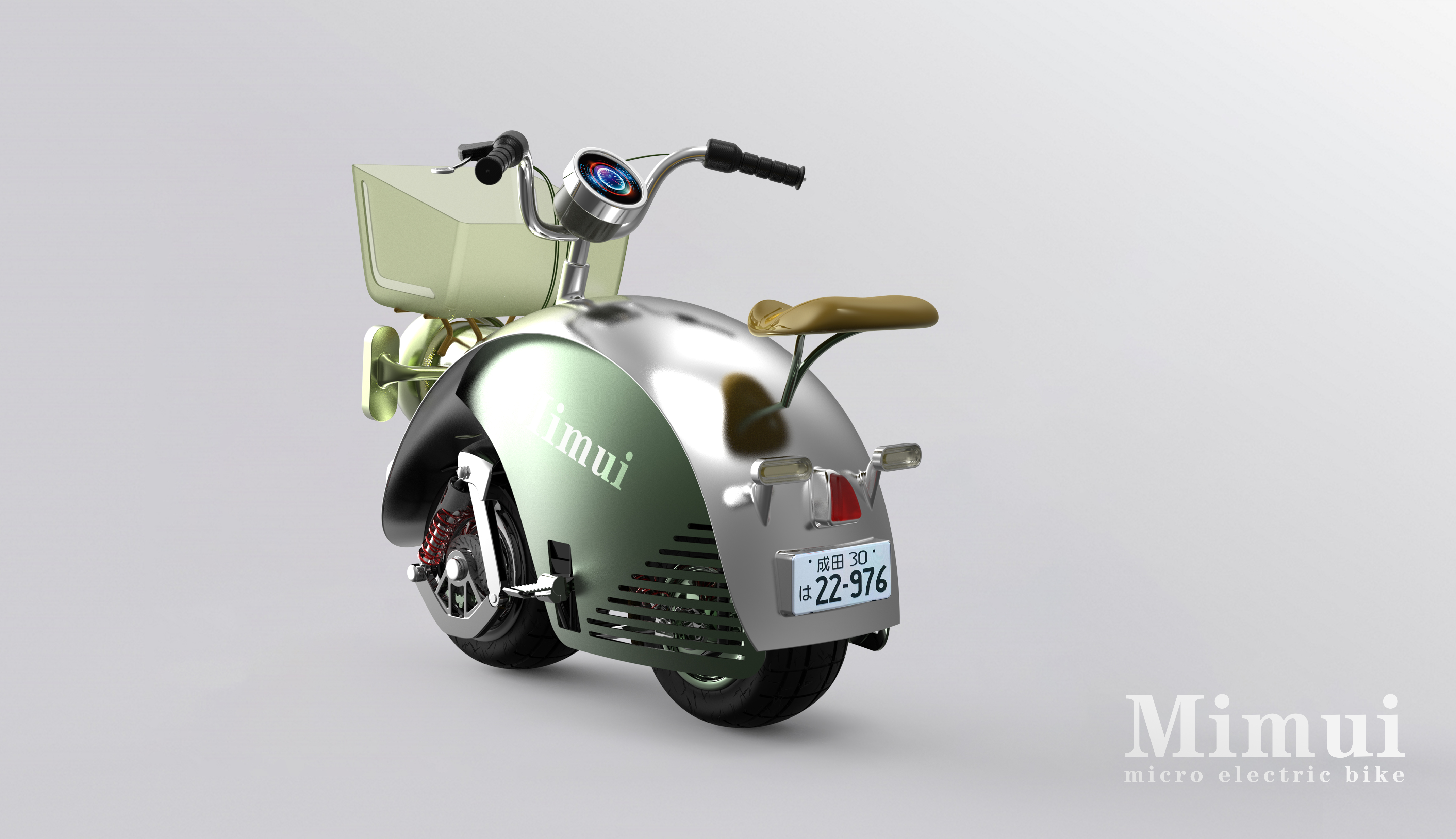 Beetle electric moped，