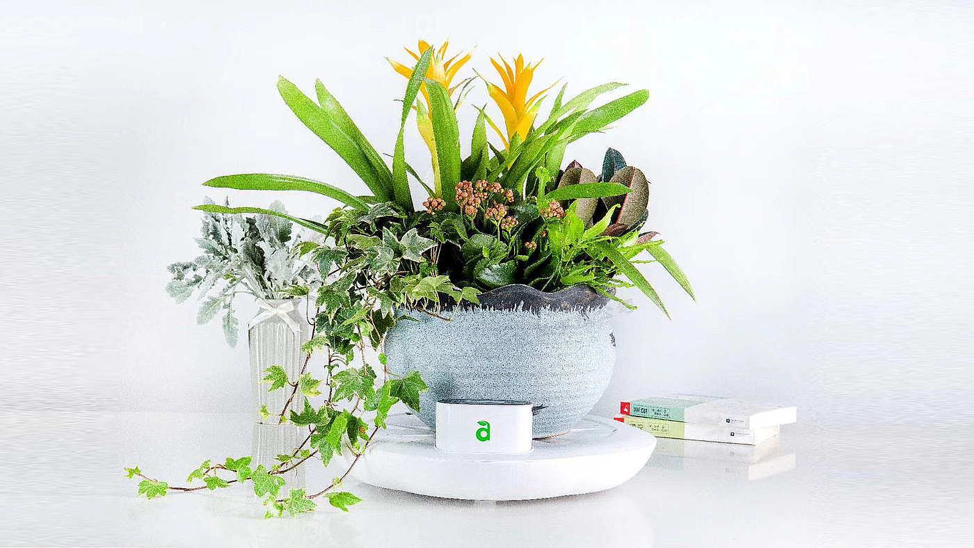 Intelligent flowerpot，Smart home，Maintenance products，Appearance design，electronic product，Consumer electronics，Digital intelligence，Household products，
