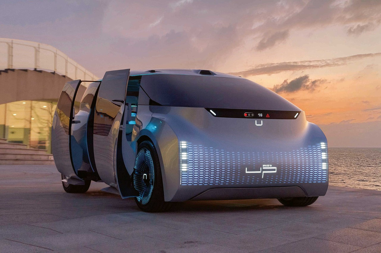 electric vehicle，environment protection，product design，science and technology，Appearance design，future，