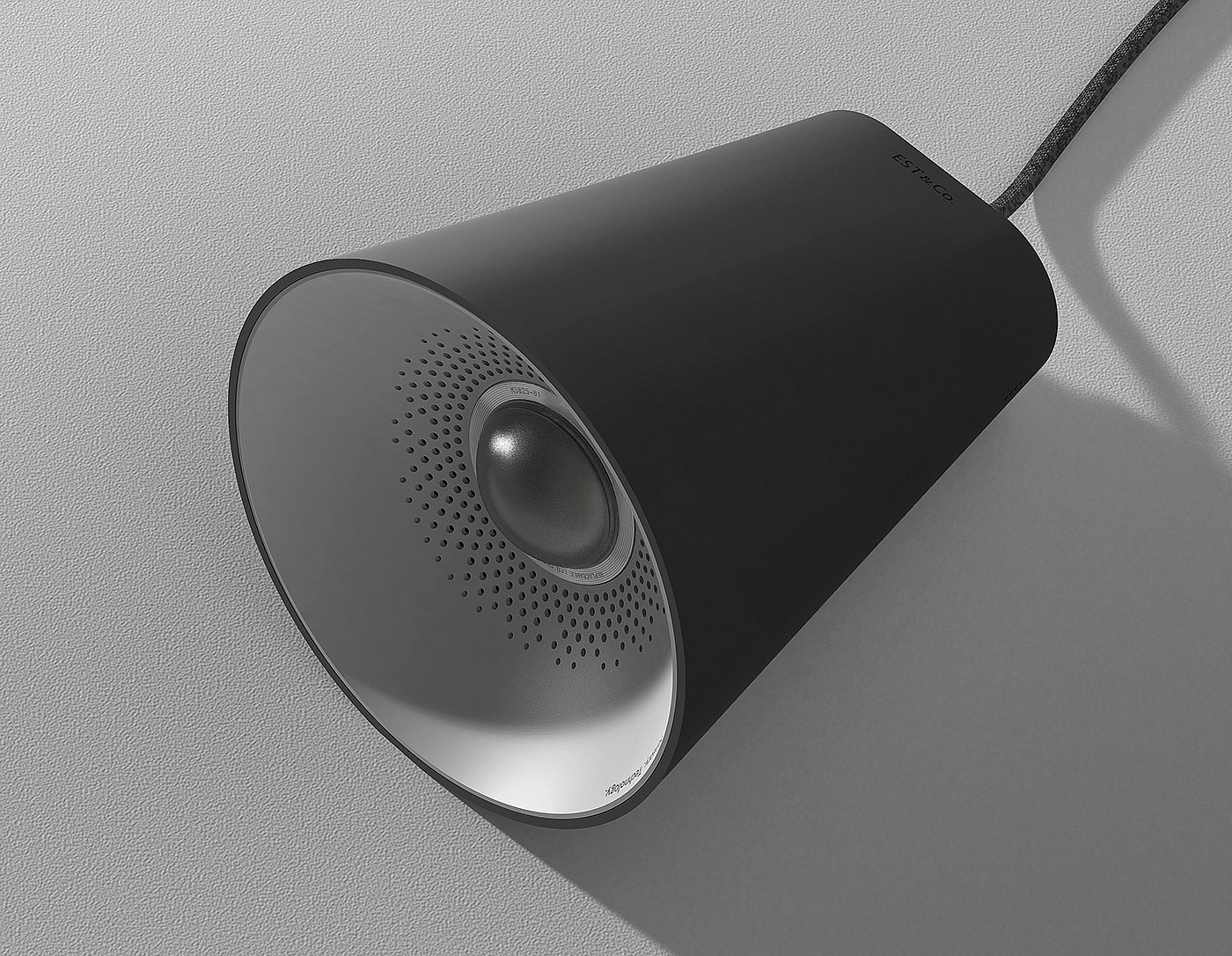 Desk lamp，Intelligent device，speaker，packing，Interaction design，