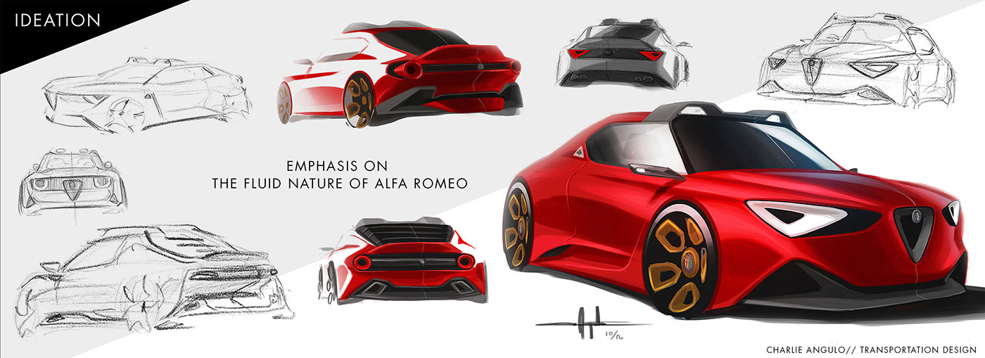 automobile，Hand drawn，painting，skill，Ubee ，