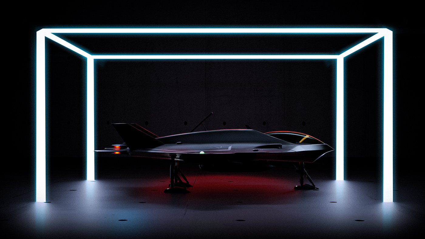 aircraft，fighter，3D modeling，3D rendering，visualization，industrial design，