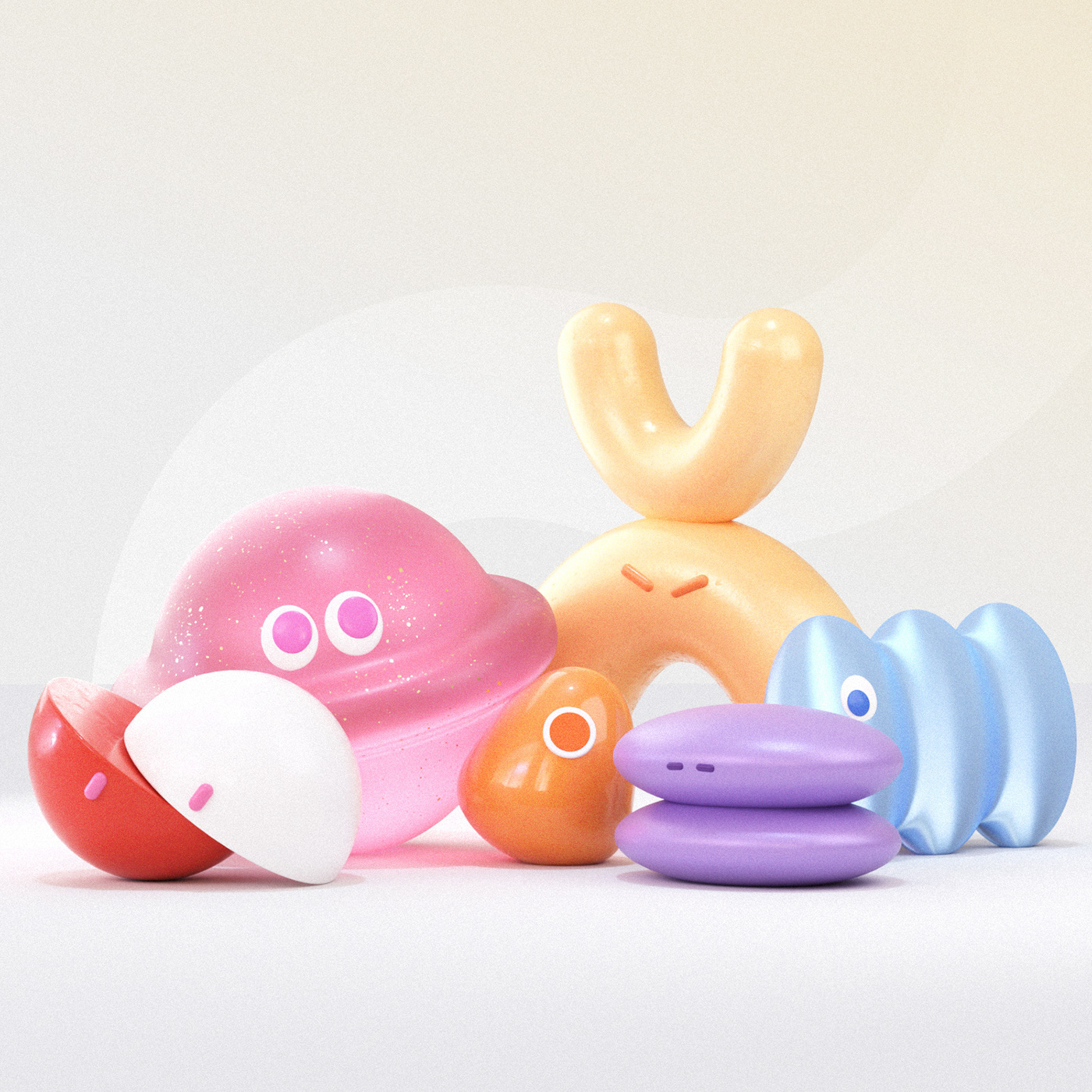 3d，3d illustration，Computer image，ceramics，