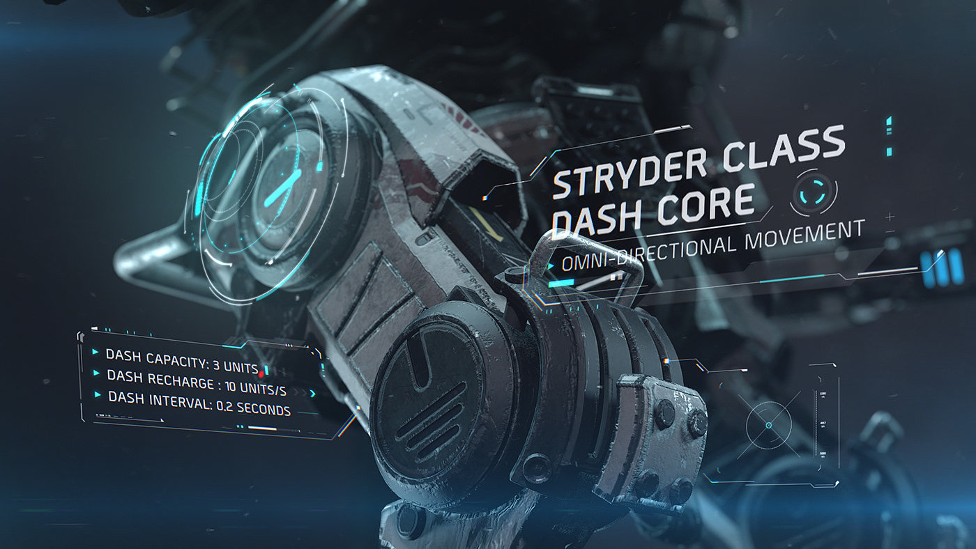 Dynamic graphics，Titan Fall 2，animation，Dynamic image design，product design，
