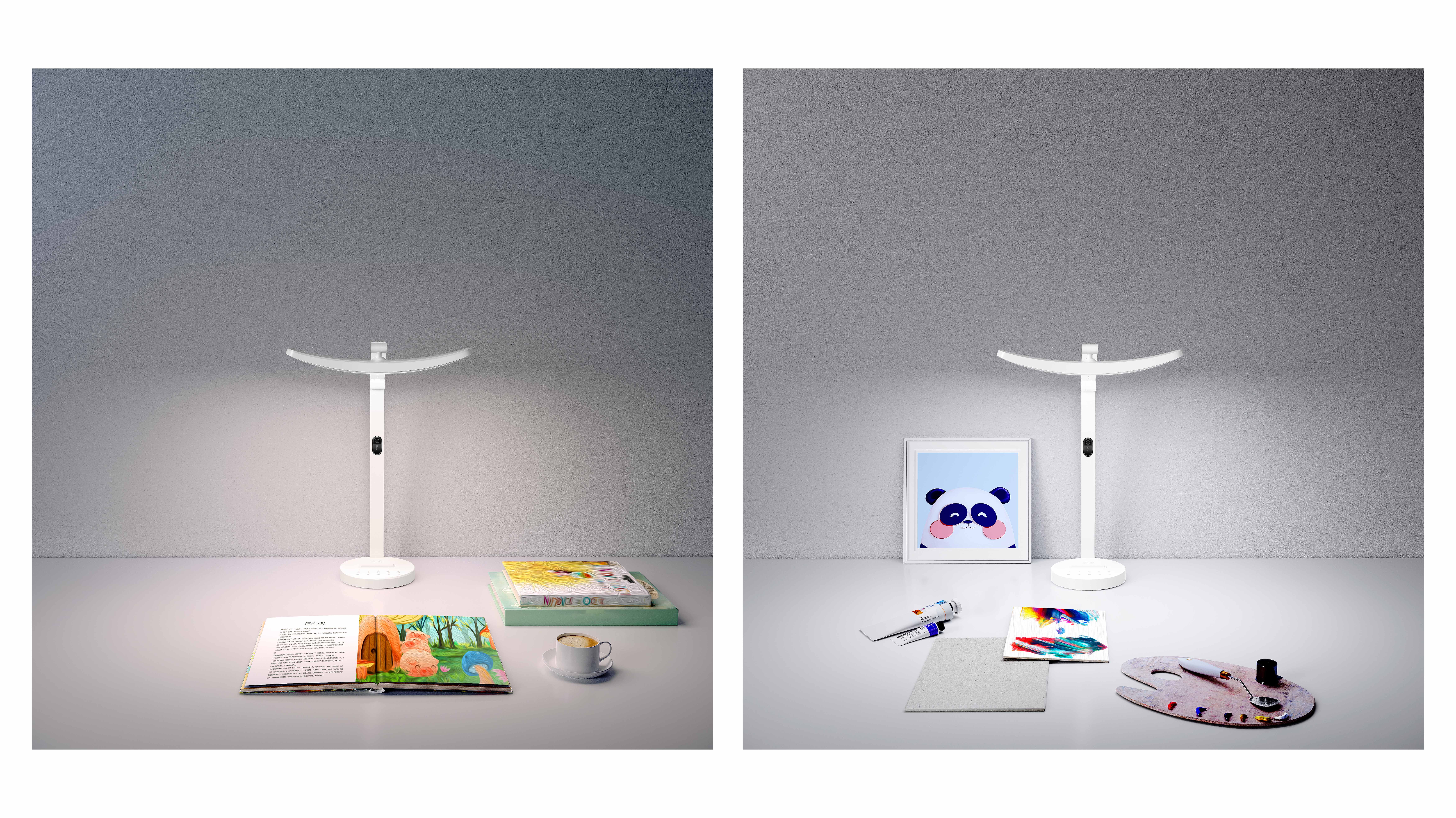 Desk lamp，lamp，Learning desk lamp，intelligence，Office desk lamp，Eye protection desk lamp，