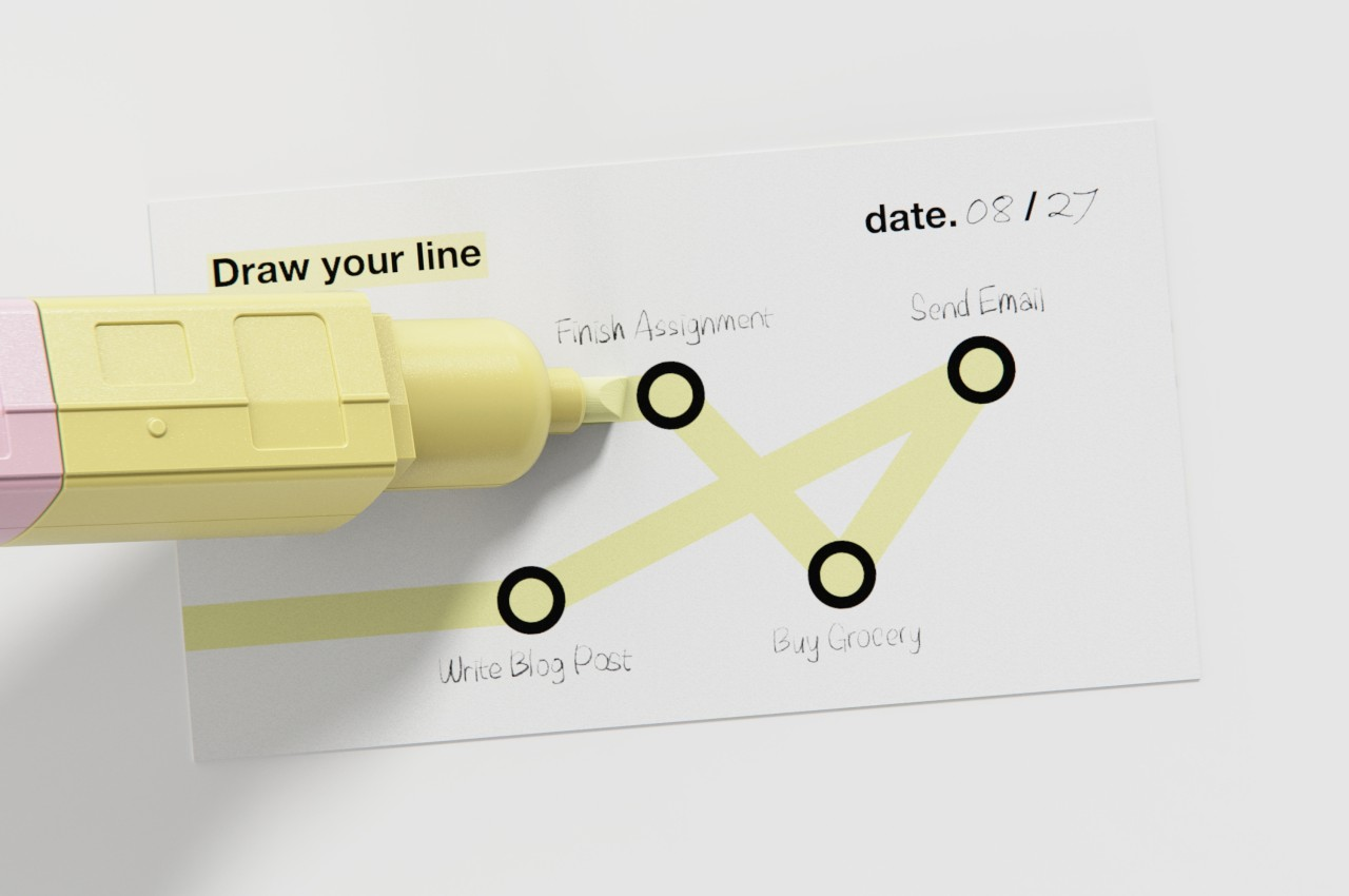 Fluorescent pen，product design，Appearance design，Inspired design，