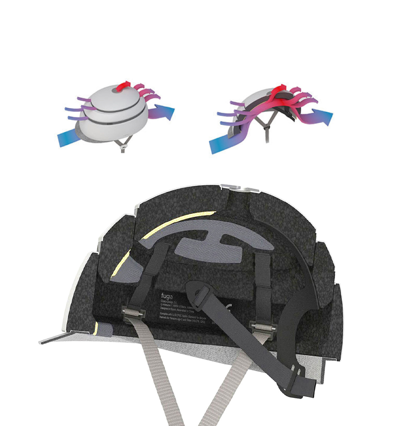 product design，Appearance design，Helmet，fold，