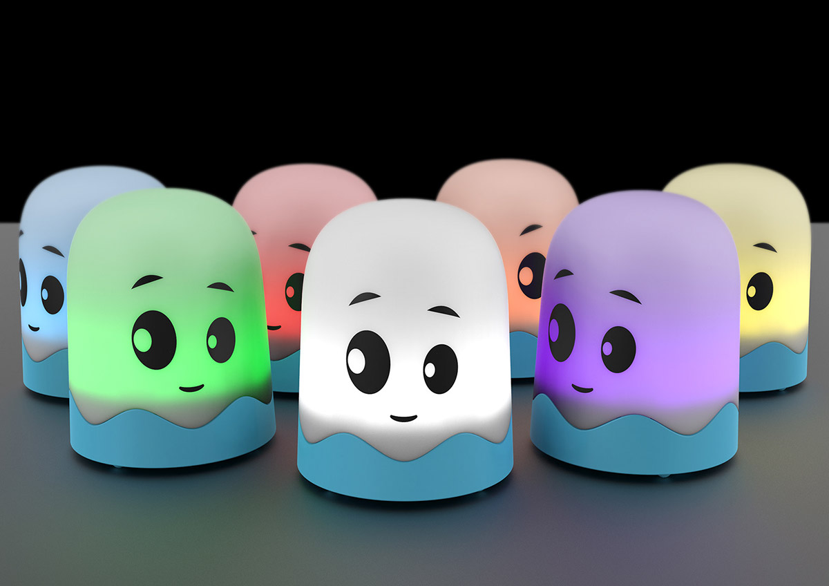 Night light，TinyBoo，children，Multicolor，Soft light，Toys，