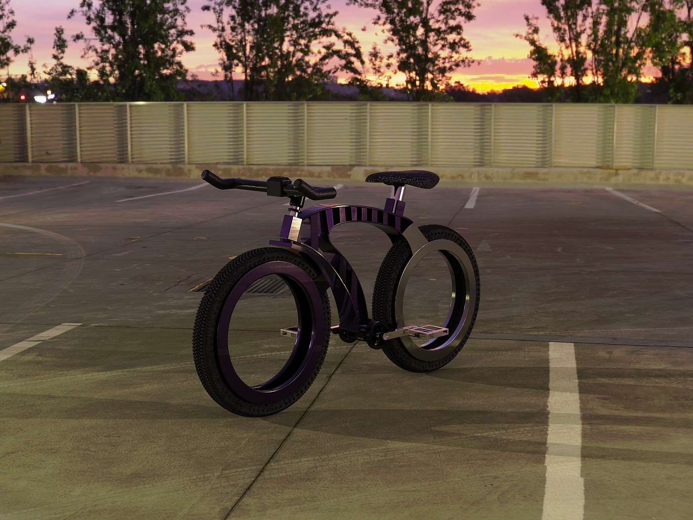 Render，modeling，Bicycle，