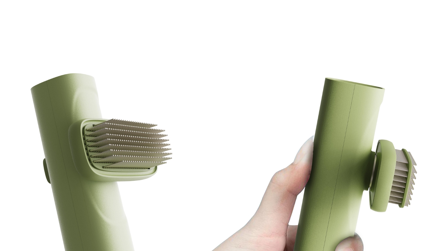 product design，industrial design，Keyshot rendering，sample reels，Pets，Cat brush，