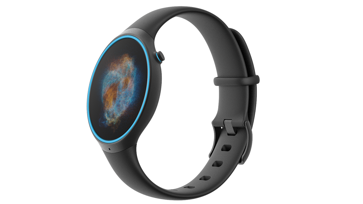 Wrist watch，Alexa，Smooth surface，black，white，blue，