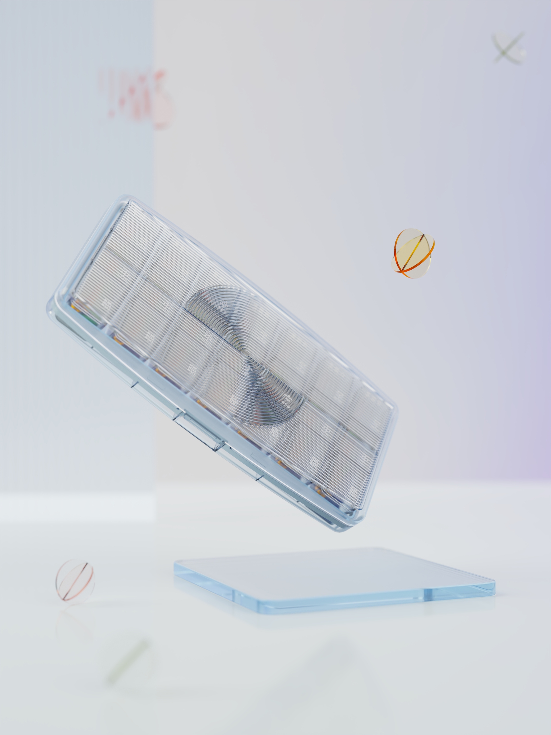 Medicine box，Portable medicine box，product design，