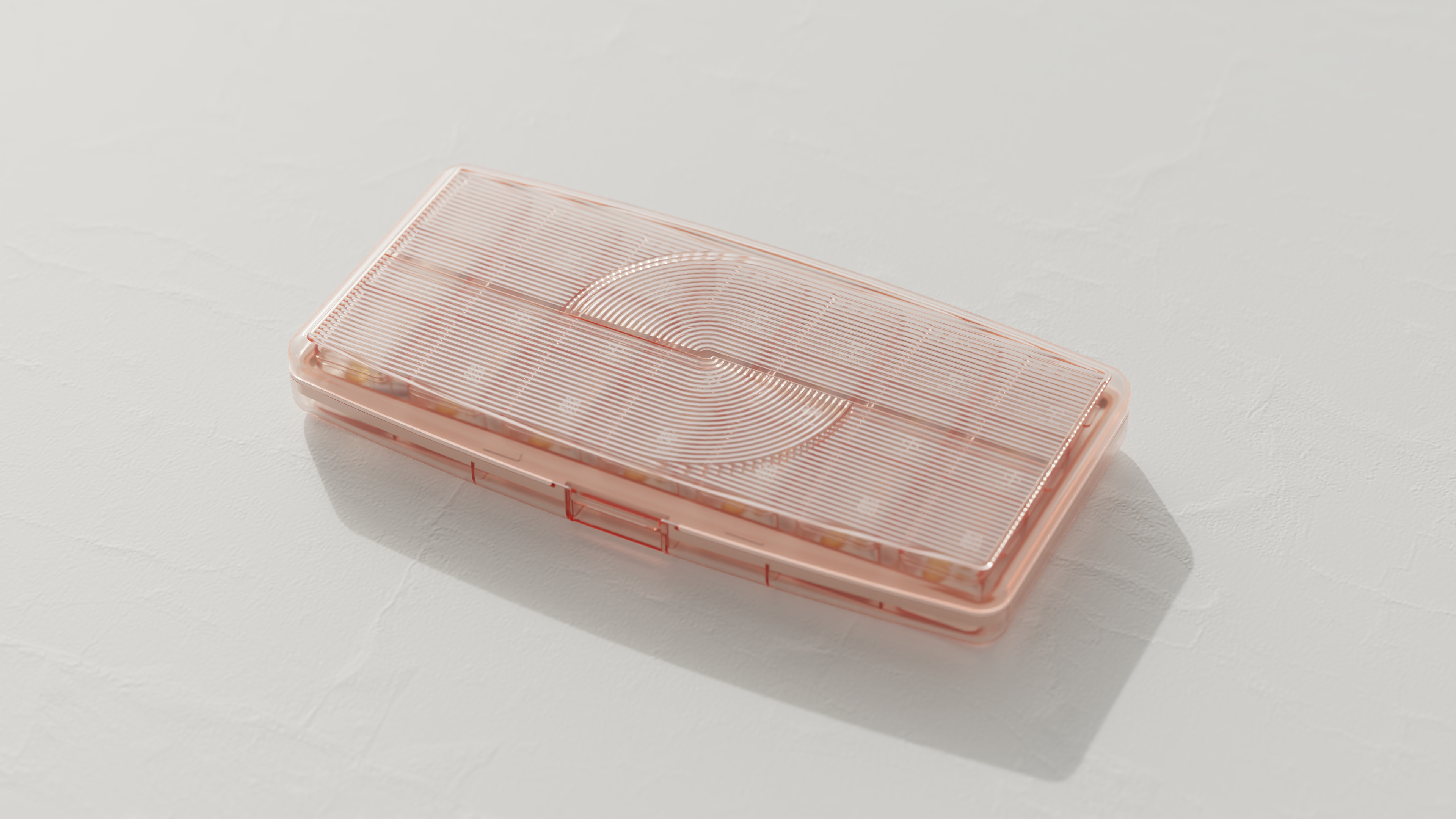 Medicine box，Portable medicine box，product design，