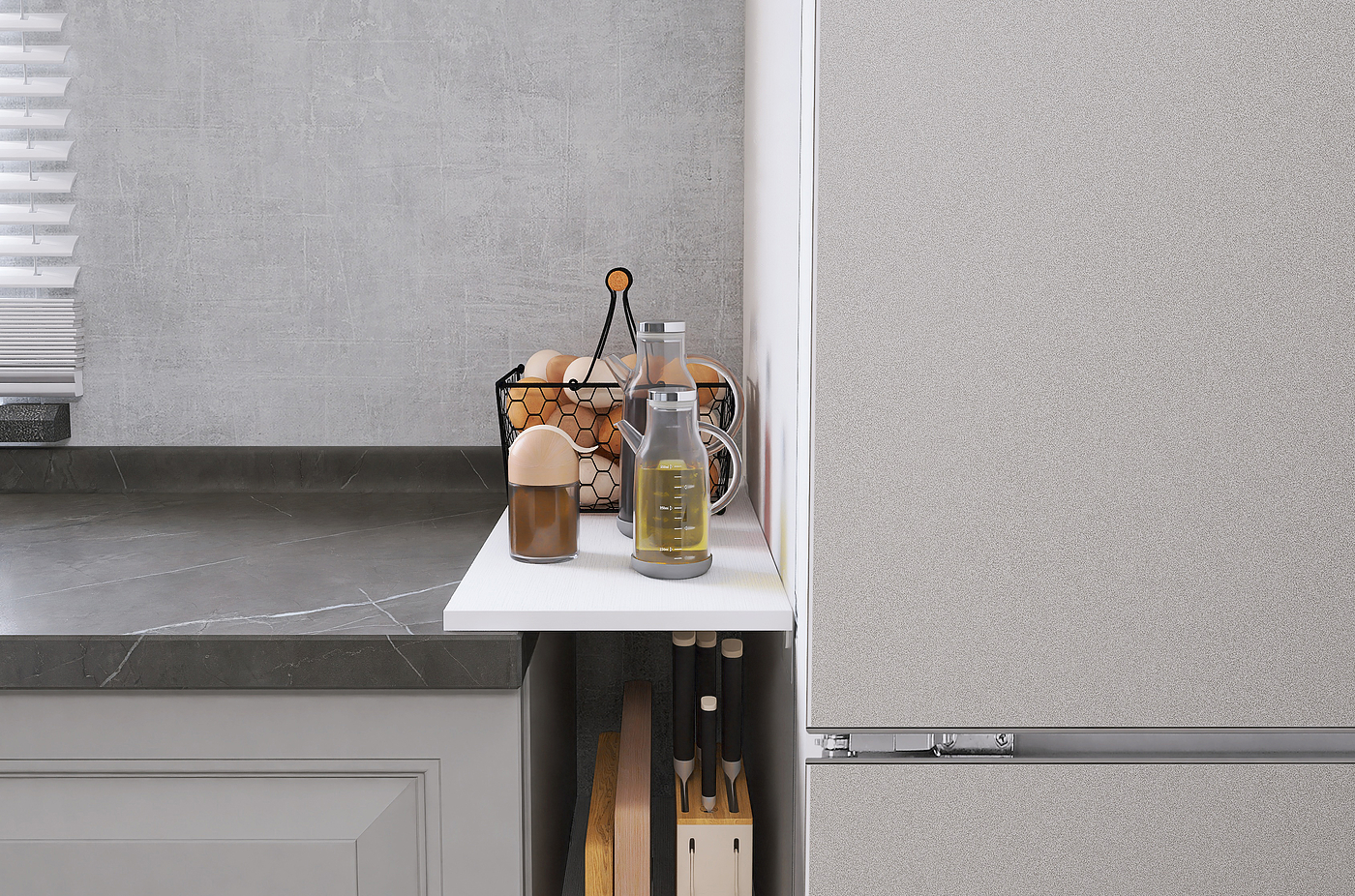 Galley storage，