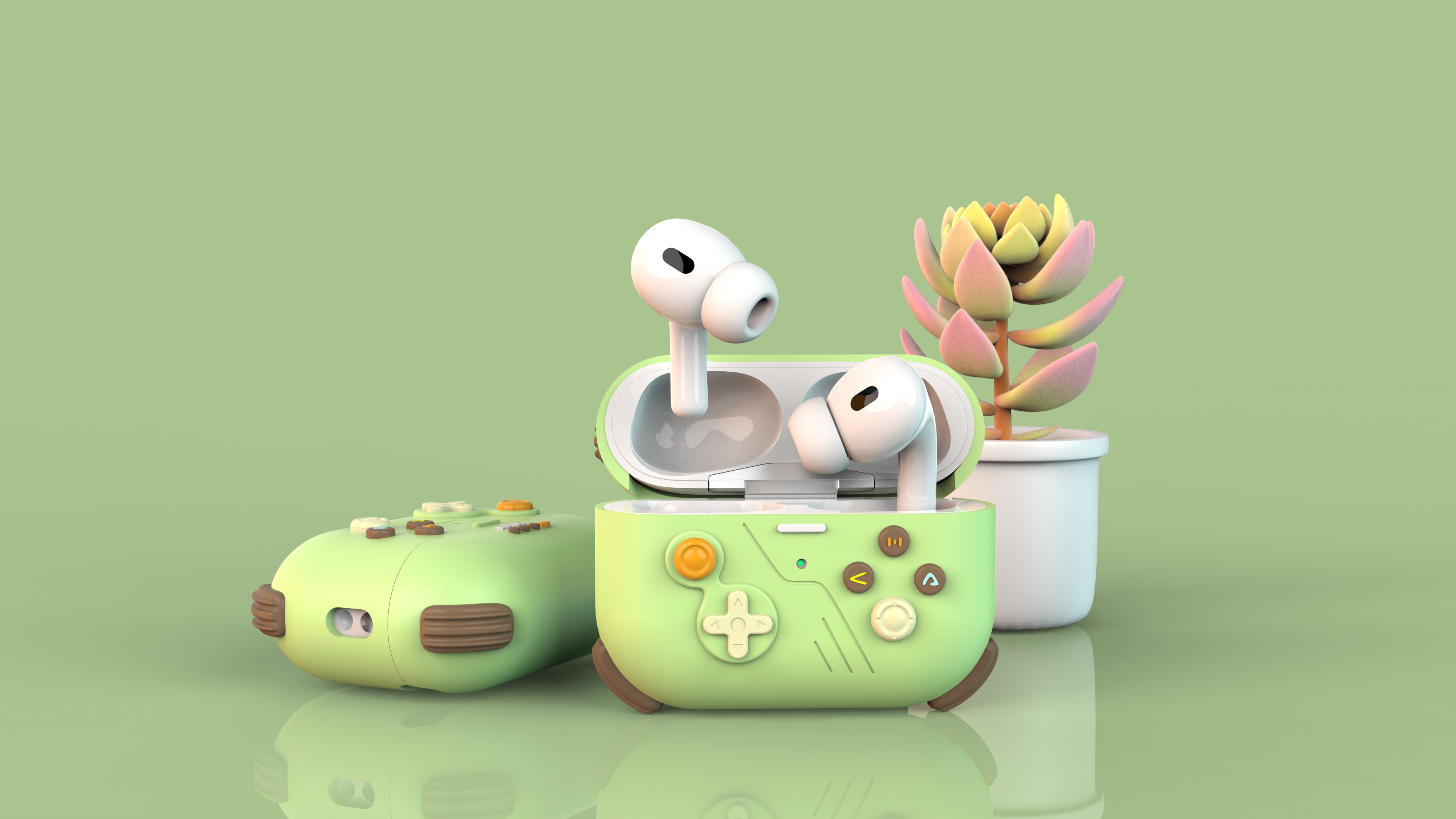 Earphone protective cover，product design，