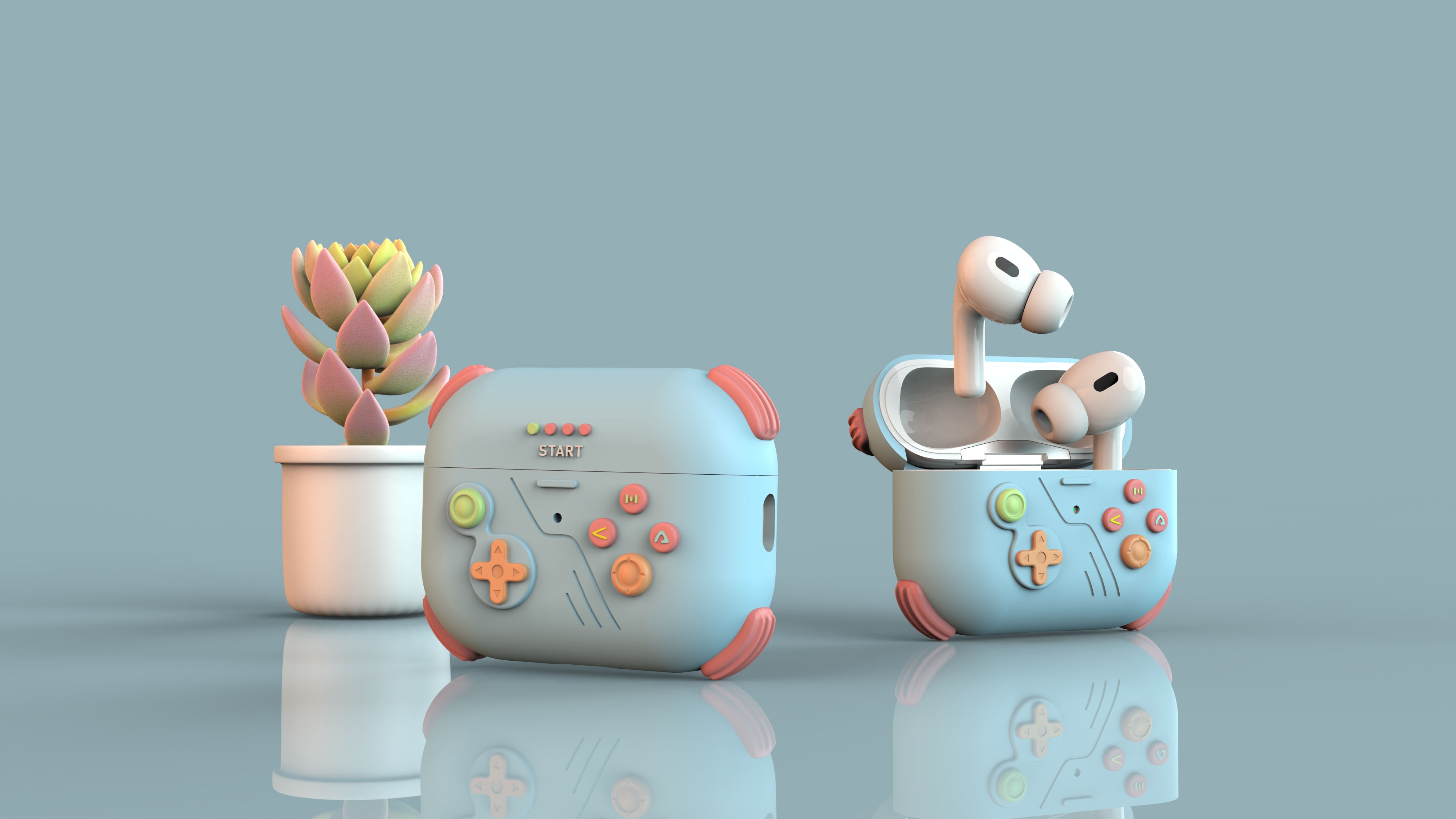 Earphone protective cover，product design，