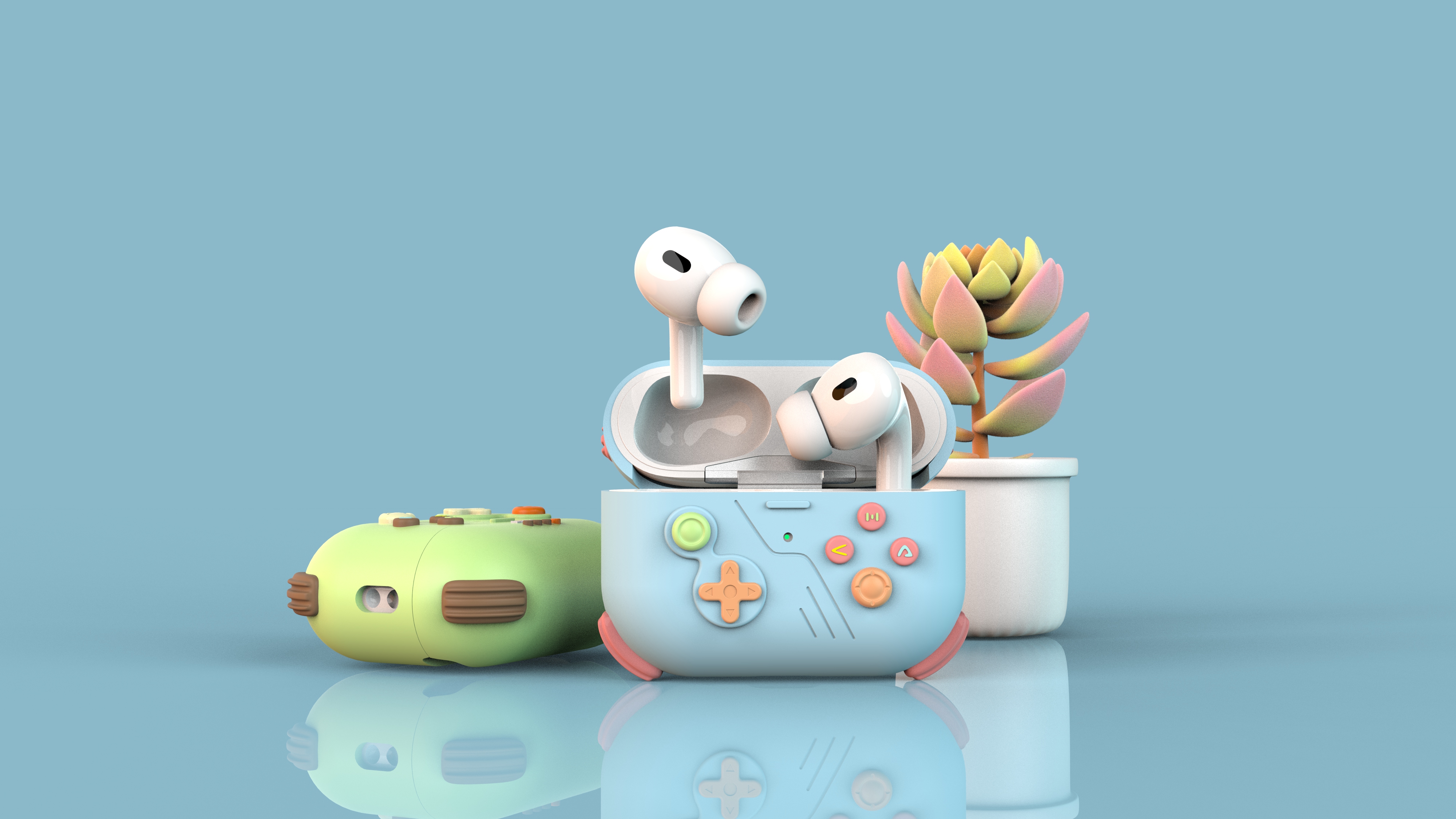 Earphone protective cover，product design，