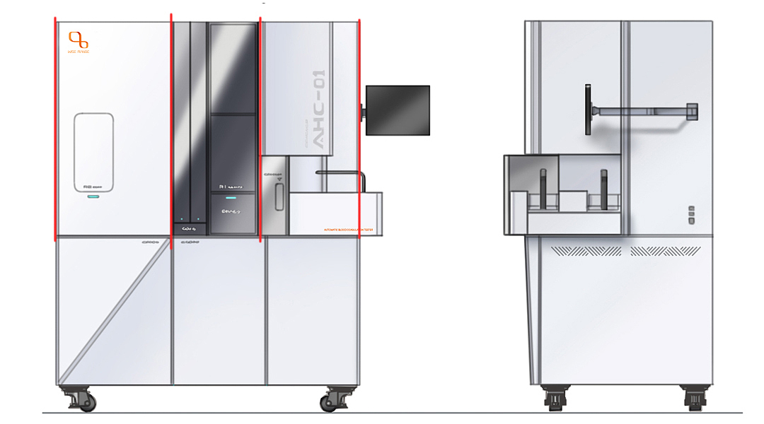 medical apparatus and instruments，Medical products，Coagulation tester，product design，Appearance design，
