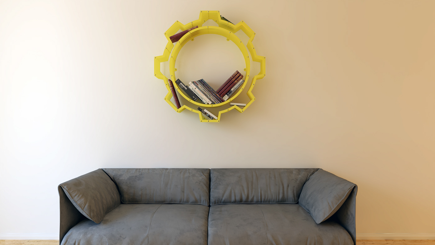 Fallo-ut，Logo shape，bookshelf，