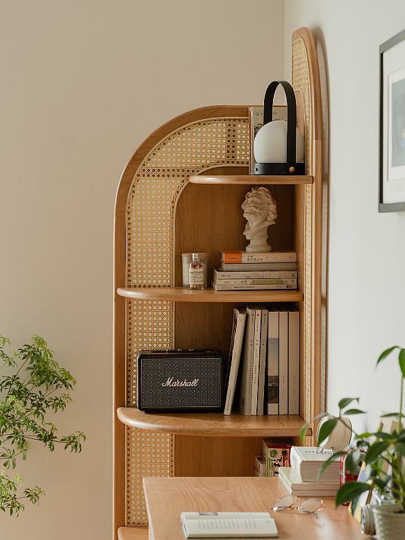 Corner cabinet，North American cherry wood，furniture design ，