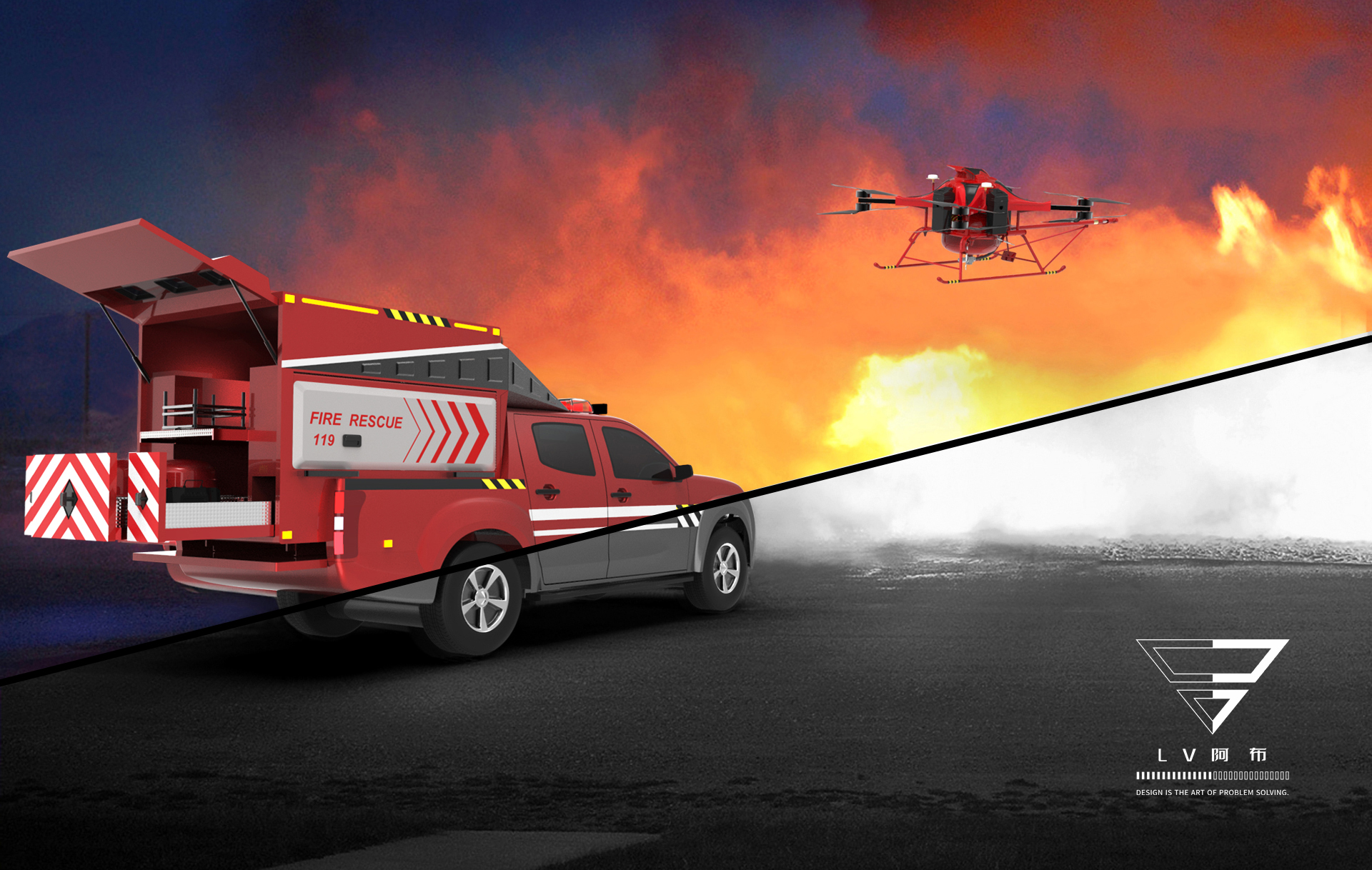 industrial equipment ，Fire fighting equipment，Emergency rescue，special equipment ，UAV shelter，industrial product，