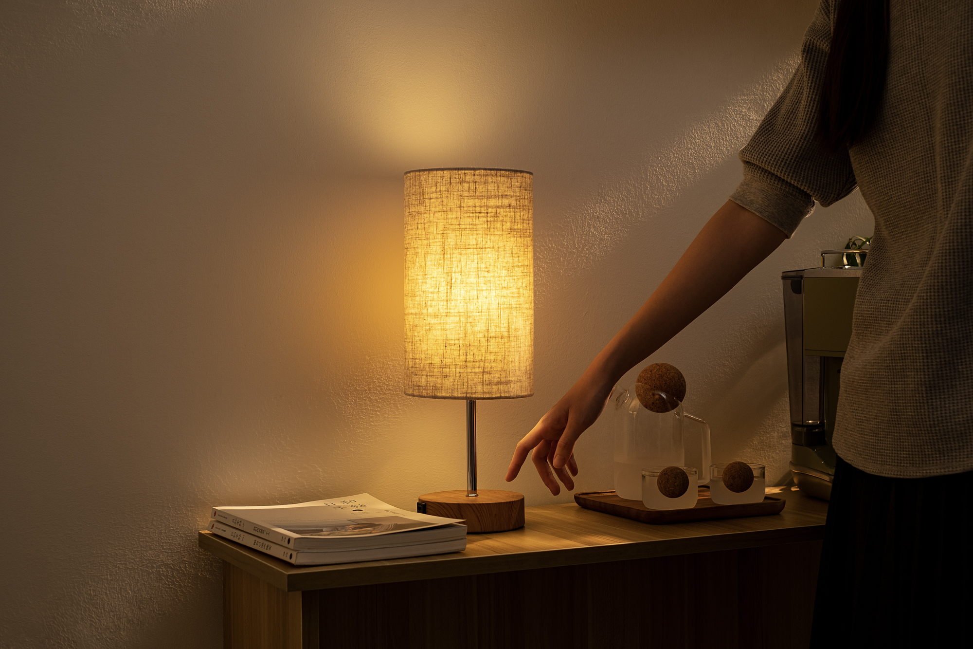 Desk lamp，Atmosphere lamp，Night light，Bedside lamp，Shenzhen，shot，