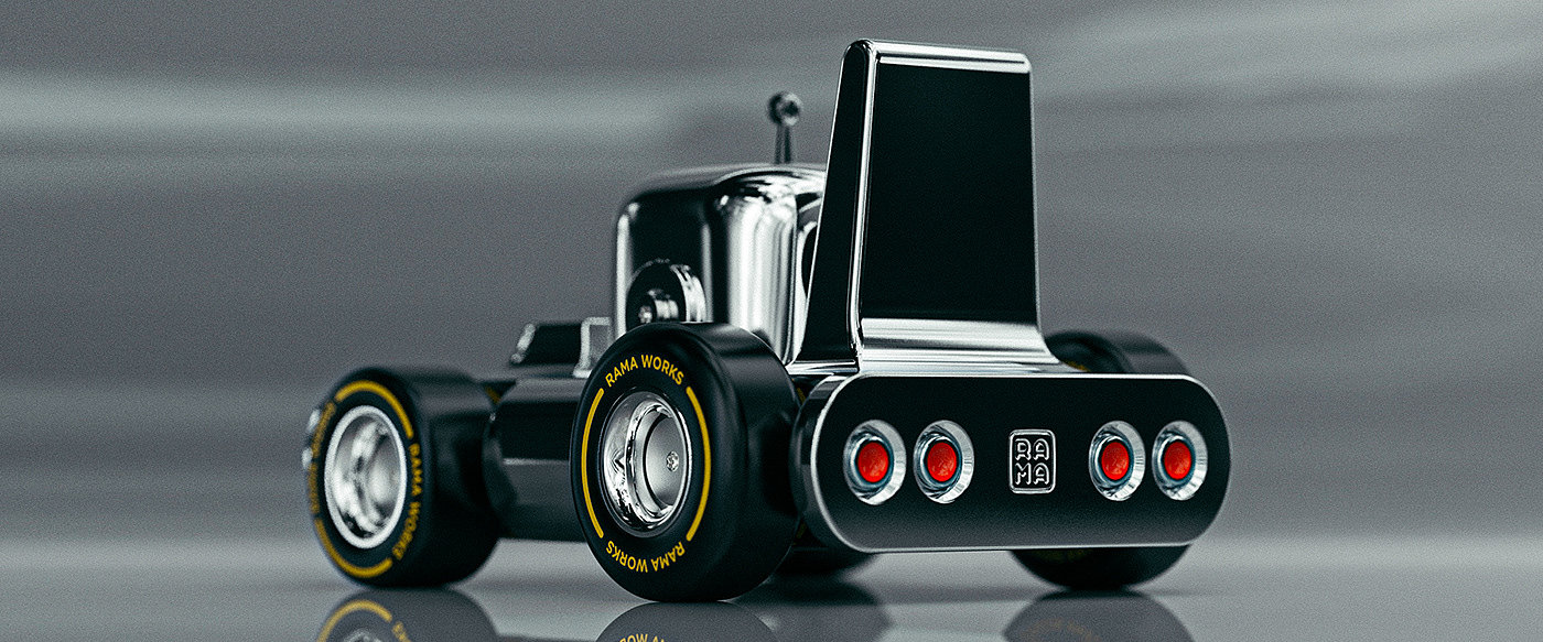 Toys，product design，The four-wheel drive，Appearance design，Mechanics，